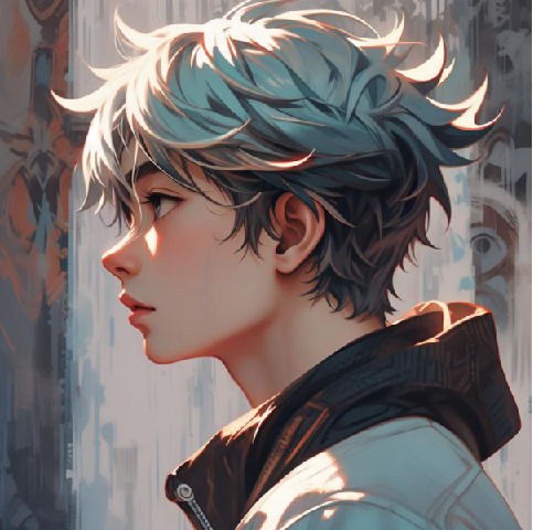 California伪厚涂人物头像设计