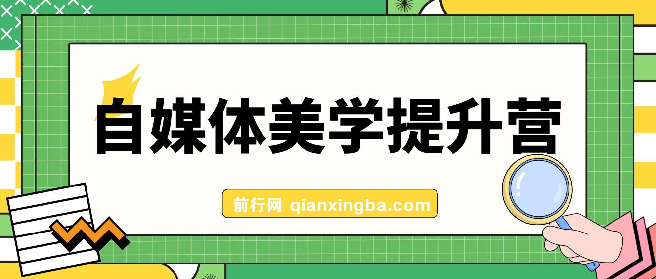 自媒体-美学提升营 手把手带你提升-品牌审美，做一个有调性博主（11节课） 图片