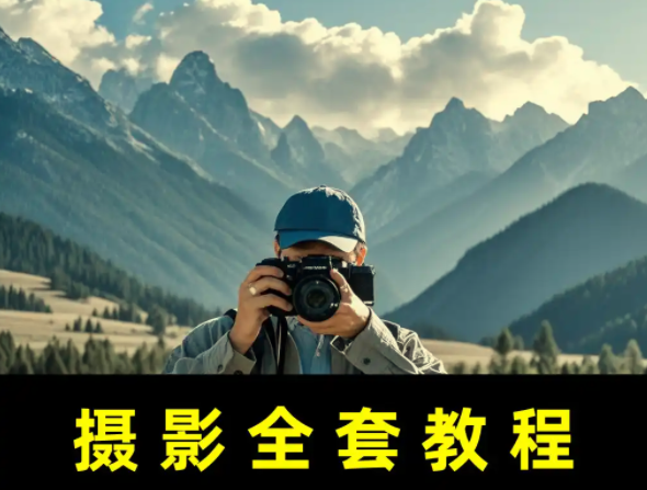 摄影零基础相机入门课，快速拍出专业级照片