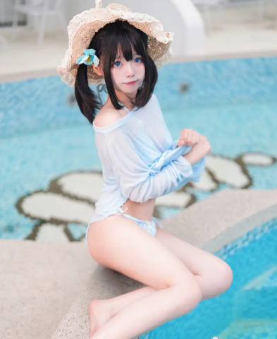 B站妹子【禾兮子幻夏集-泳夏奇遇】付费收藏集