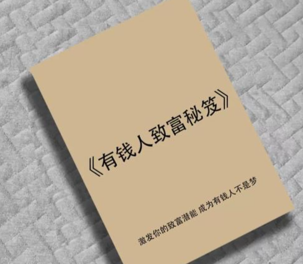 《有钱人致富秘笈》：揭秘财富圈层的底层逻辑与暴利赚钱模式